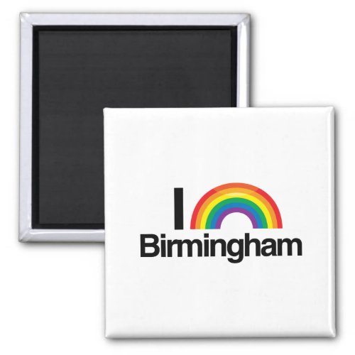 BIRMINGHAM _ I LOVE PRIDE _png Magnet