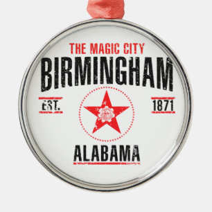 Birmingham Metal Ornament