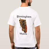 Birmingham Muscle Webley Revolver T-Shirt (Back)