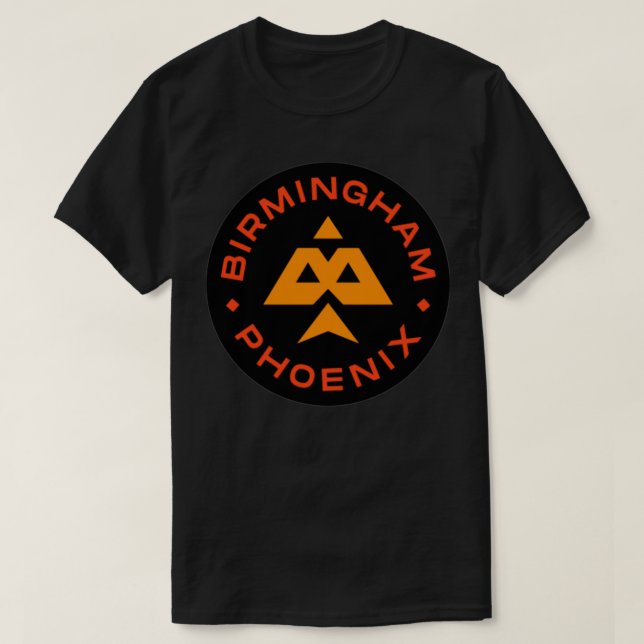 Birmingham Phoenix Sticker T-Shirt (Design Front)