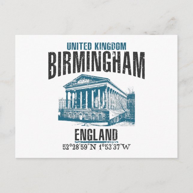 Birmingham Postcard (Front)