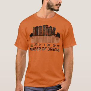 Birmingham Skyline GPS Coordinates City T-Shirt