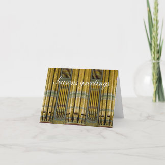 Birmingham Town Hall organ greetings Holiday Card