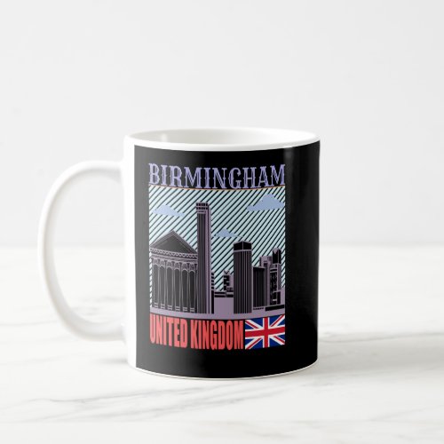 Birmingham UK Skyline Country City Skyline Landmar Coffee Mug