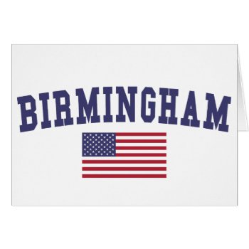 Birmingham Us Flag by republicofcities at Zazzle