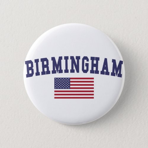 Birmingham US Flag Button