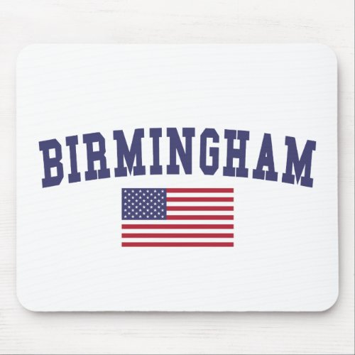 Birmingham US Flag Mouse Pad