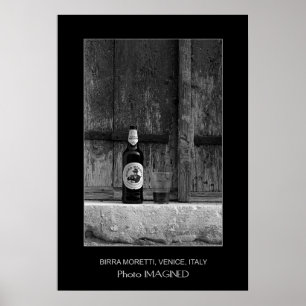 BIRRA MORETTI, VENICE, ITALY POSTER