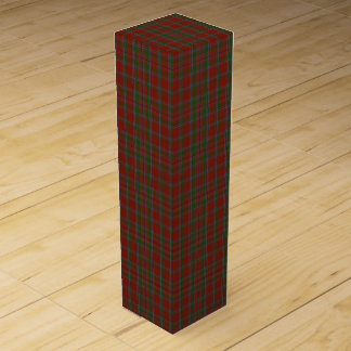 Birral Clan Tartan (Burrell, Birrell) Wine Box