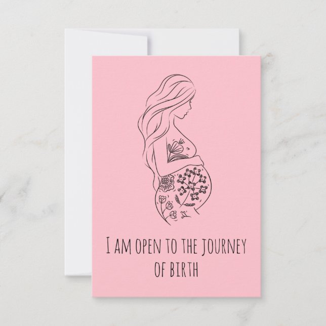 birth affirmation cards (Front)