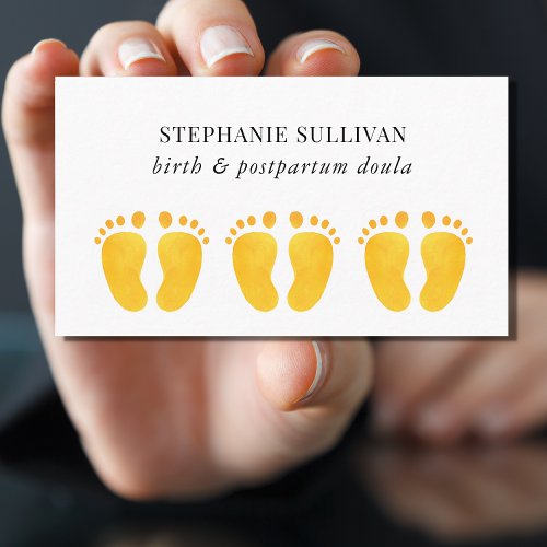 Birth And Postpartum Doula Business Card