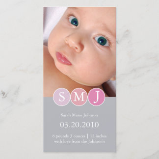 Birth Announcement