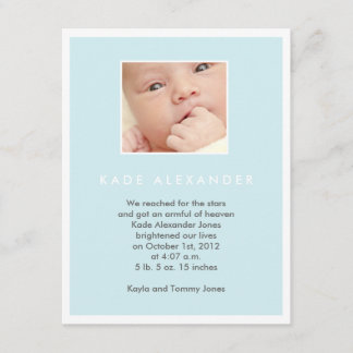 Birth Announcement