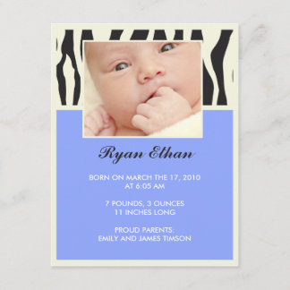 Birth Announcement