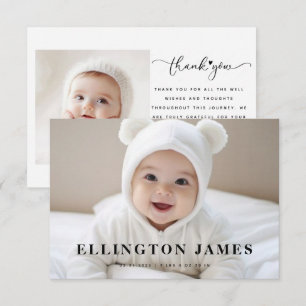 Birth Announcement Card   New Baby Announcement