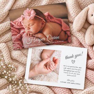 Birth Announcement Card Newborn Announcement