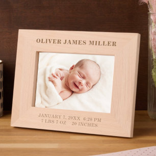 Birth Announcement Frame