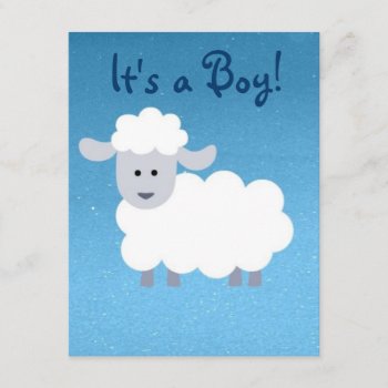 Birth Announcement ! It's A Boy! by Solasmoon at Zazzle