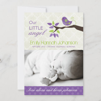 Birth Announcement Photo Card