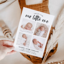 Birth Announcement Photo Card | Our Little One