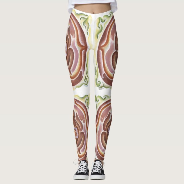 Birth Arts International Logo Leggings (Front)