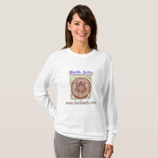 Birth Arts International Long Sleeve Slouchy T T-Shirt