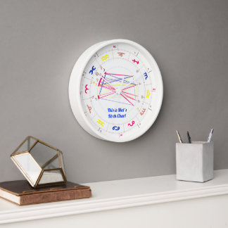 Birth Chart Clock | Astrology Gifts