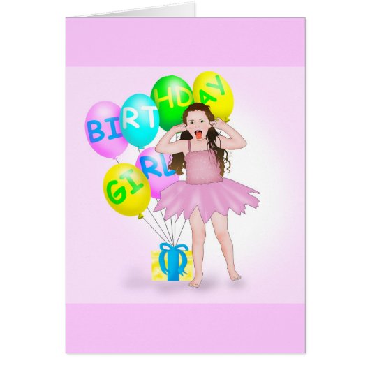 Birth Day Girl Cards (Front)