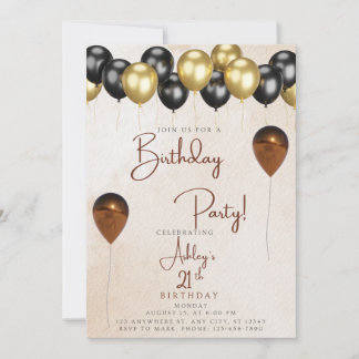birth day party invitation