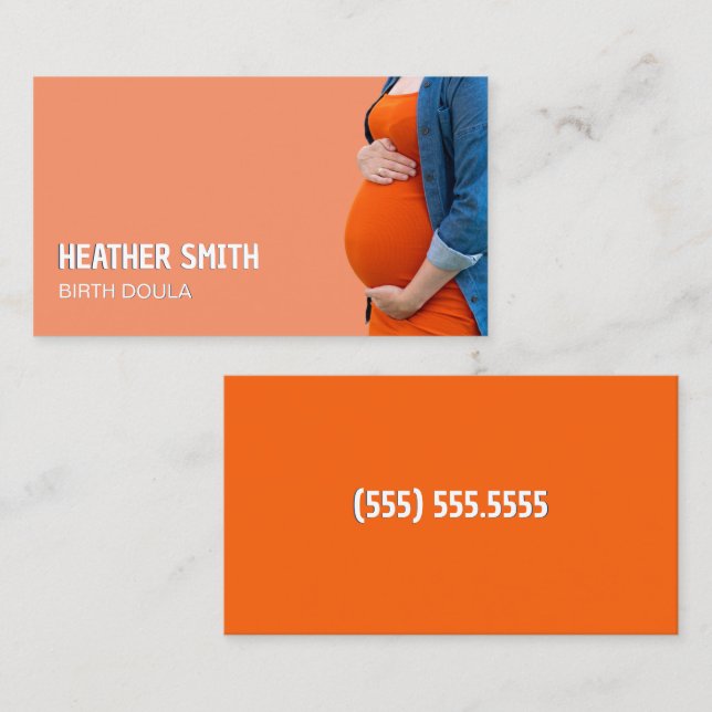 Birth Doula Business Card (Front/Back)