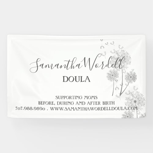 Birth Doula Midwife Childbirth Coach Promotional Banner