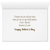 Birth Father Religious Father's Day Qualities (Inside Horizontal (Bottom))