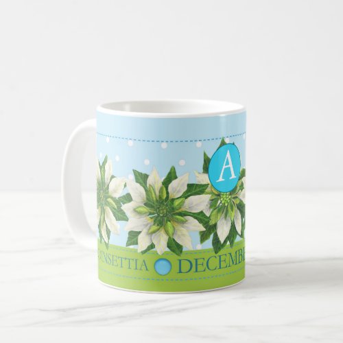 Birth Flower and Gem December Classic Mug