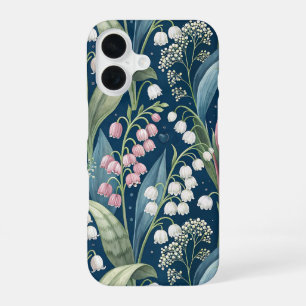 Birth Flower Botanical Design iPhone 16 Case