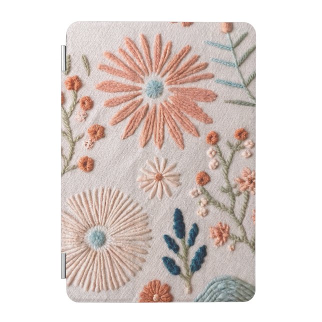 Birth Flower iPad Mini Cover (Front)