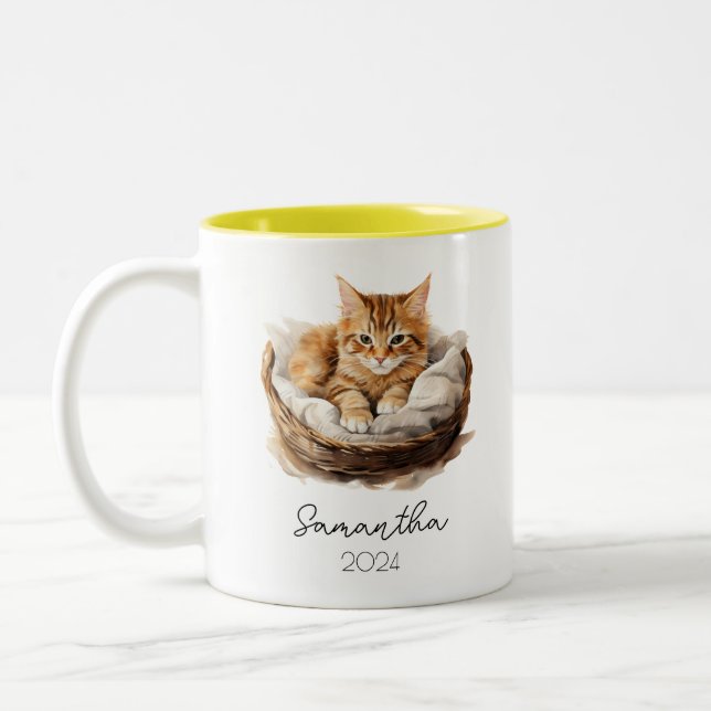 Birth Flower Mug Cup (Left)