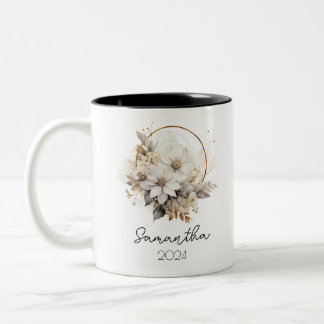 Birth Flower Mug Cup