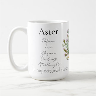Birth flower mug september Mug
