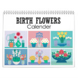 Birth Flowers Calendar