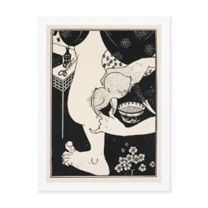 Birth from the Calf of the Leg, illustration from Postcard