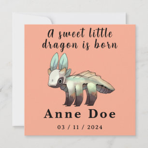 Birth Girl, Card Cute Dragon