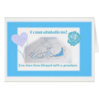 Birth grandson cards