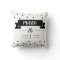 Birth Monochrome modern baby stat announcement
