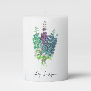 Birth Month Flower Birthday Candle