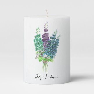 Birth Month Flower Birthday Candle