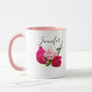 Birth month flower -January personalized Mug