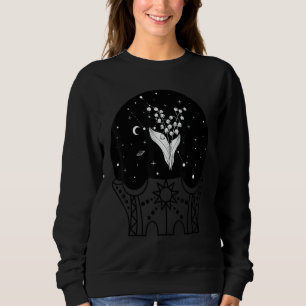 Birth Month Flower Lily of the Valley May Women Da Sweatshirt