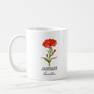 Birth Month January  Coffee Mug