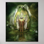 Birth Of A Swan Art Poster/Print Poster