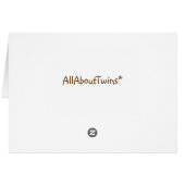 BIRTH OF **BABY GIRL AND BABY BOY TWINS** (Back Horizontal)